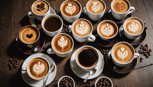 Café expresso, latte, cappuccino : décodez les variétés de café en un clin d'œil